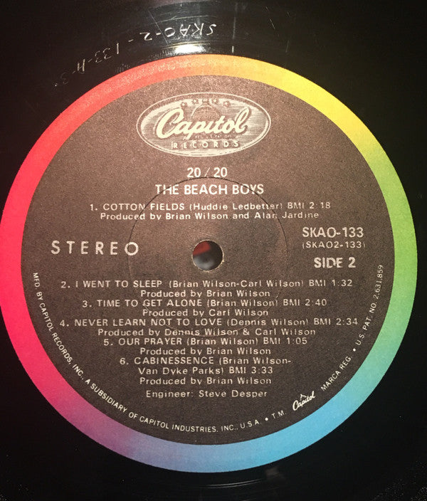 The Beach Boys : 20/20 (LP, Album, Los)