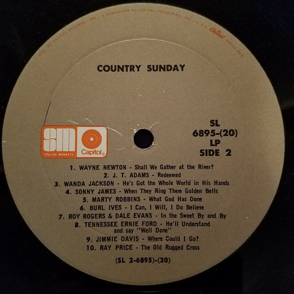Various : Country Sunday (LP, Comp)