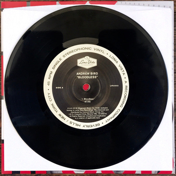 Andrew Bird : Bloodless (7", Single)