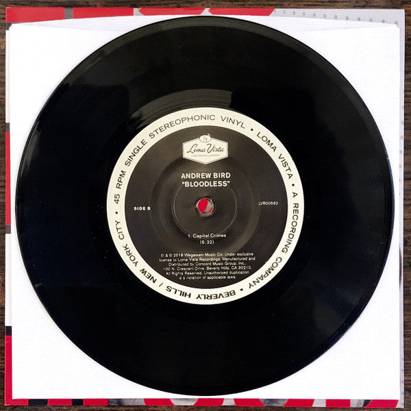 Andrew Bird : Bloodless (7", Single)
