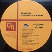 Seawind : Window Of A Child (LP, Album, San)
