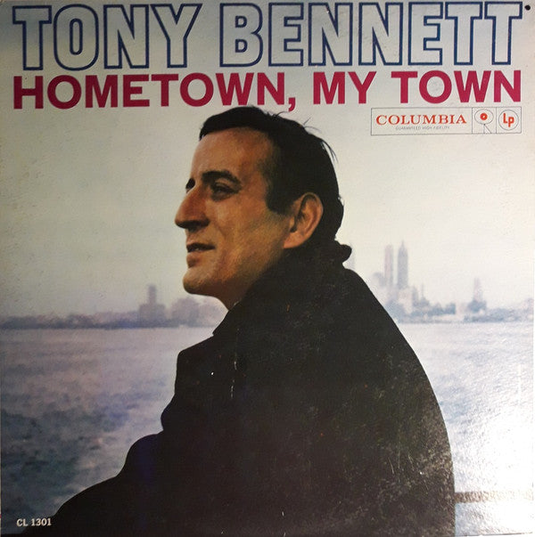 Tony Bennett : Hometown, My Town (LP, Album, Mono, RE)