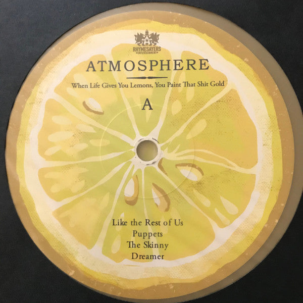 Atmosphere (2) : When Life Gives You Lemons, You Paint That Shit Gold (2xLP, Album, RE, Gol)