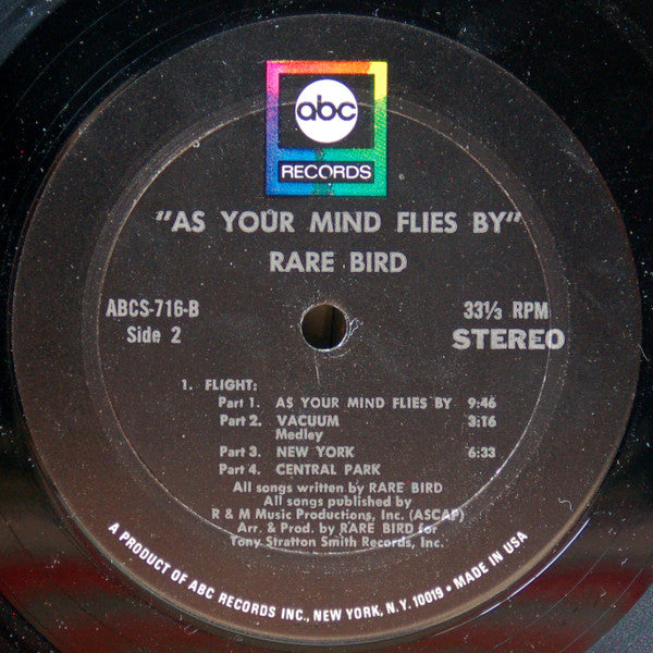 Rare Bird : As Your Mind Flies By (LP, Album, Mon)
