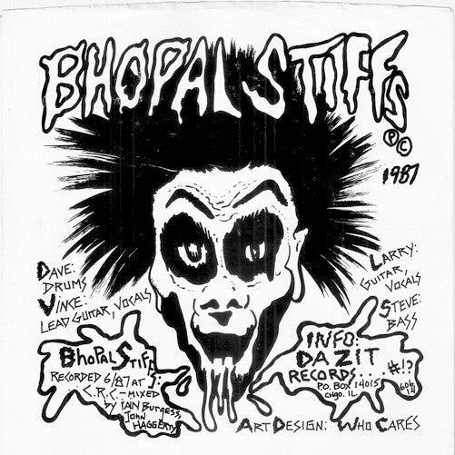 Bhopal Stiffs : Bhopal Stiffs (7", Single)