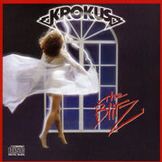 the album cover for Krokus - The Blitz