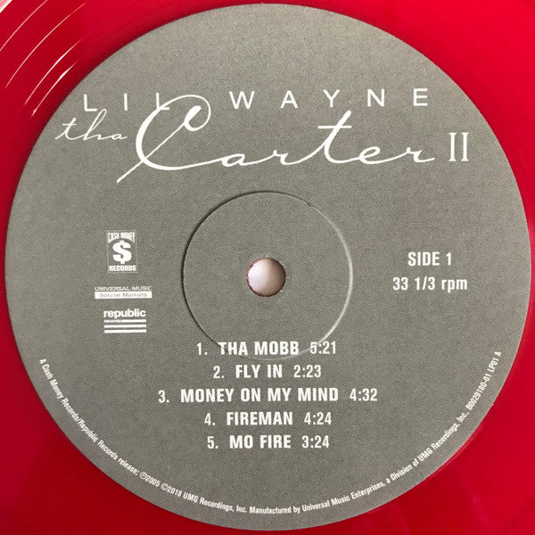 Lil Wayne : Tha Carter II (2xLP, Album, Club, Ltd, Num, RE, Red)