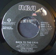 Lita* : Back To The Cave (7", Single)