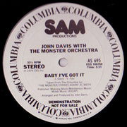 John Davis With The Monster Orchestra* : Baby I've Got It / That's What I Get (12", Single, Promo)