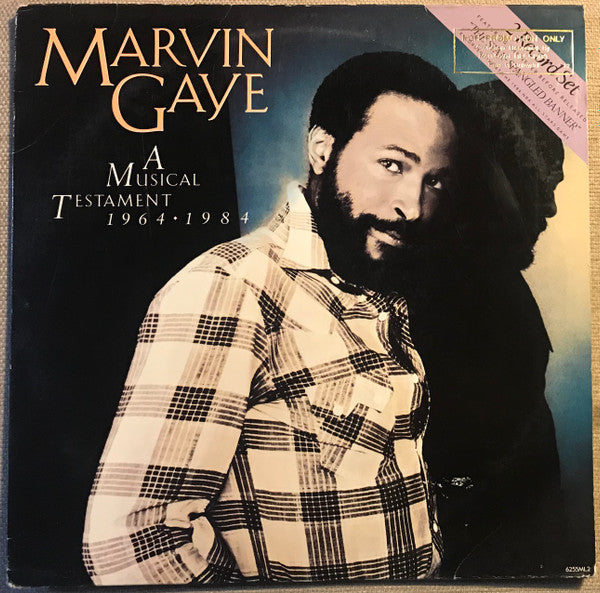 Marvin Gaye : A Musical Testament 1964 - 1984 (2xLP, Comp, Promo)