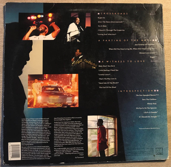Marvin Gaye : A Musical Testament 1964 - 1984 (2xLP, Comp, Promo)