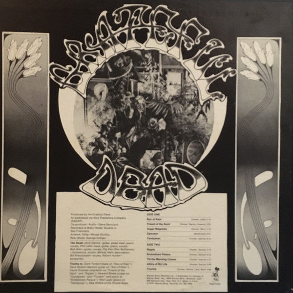 The Grateful Dead : American Beauty (LP, Album, RE, Win)