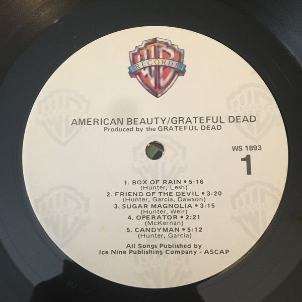 The Grateful Dead : American Beauty (LP, Album, RE, Win)