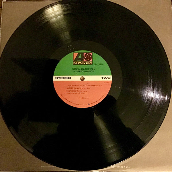 Donny Hathaway : In Performance (LP, Album, AR-)