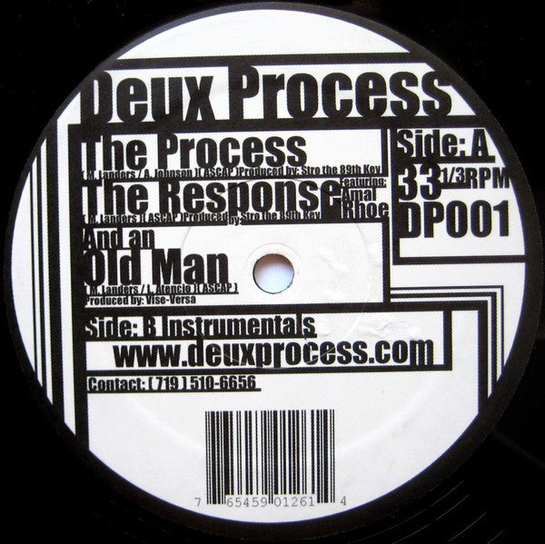 Deux Process : The Process / The Response / And An Old Man (12")