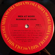Men At Work : Business As Usual (LP, Album, Ter)