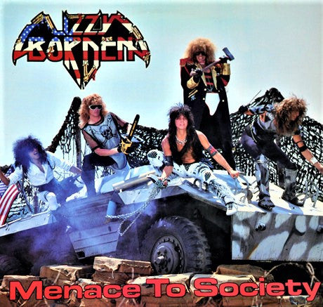 Lizzy Borden : Menace To Society (LP, Album)