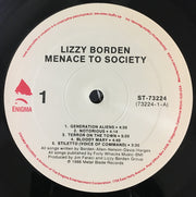 Lizzy Borden : Menace To Society (LP, Album)