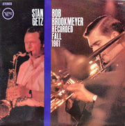 Stan Getz & Bob Brookmeyer : Recorded Fall 1961 (LP, Album)