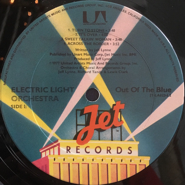 Electric Light Orchestra : Out Of The Blue (2xLP, Album, San)