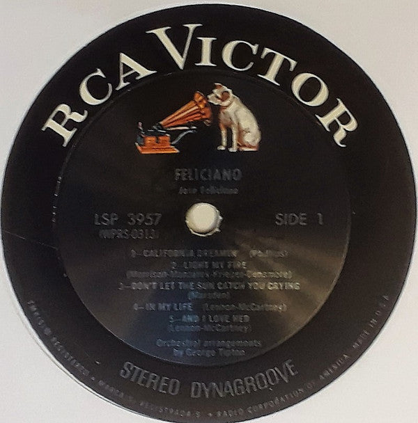 José Feliciano : Feliciano! (LP, Album, Ind)