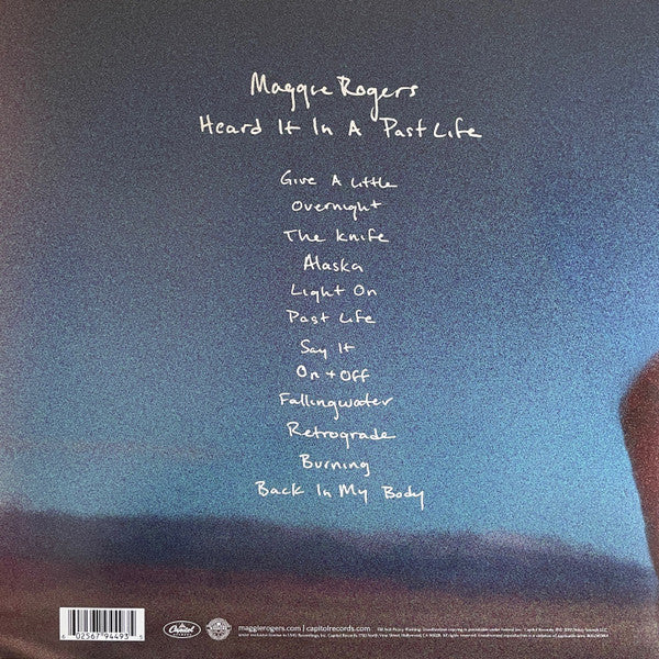 Maggie Rogers : Heard It In A Past Life (LP, Album)