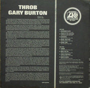 Gary Burton : Throb (LP, Album, MO )