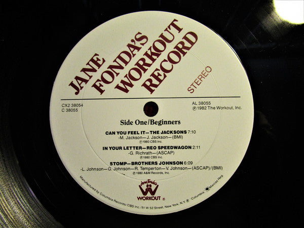 Various : Jane Fonda's Workout Record (2xLP, Comp, Gat)