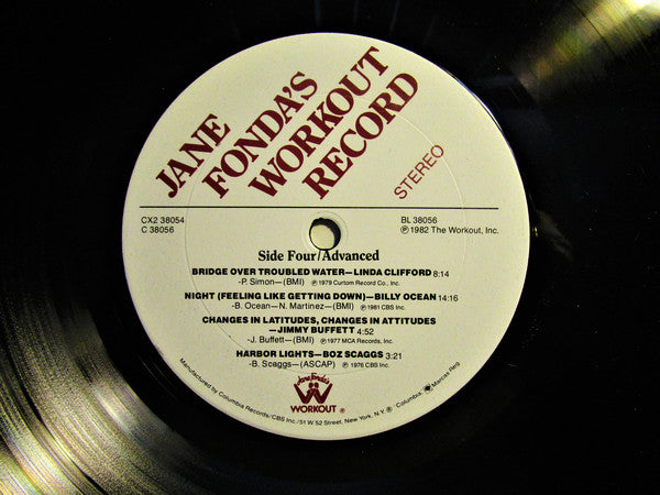 Various : Jane Fonda's Workout Record (2xLP, Comp, Gat)