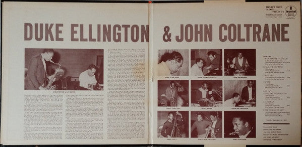 Duke Ellington & John Coltrane : Duke Ellington & John Coltrane (LP, Album, RP)