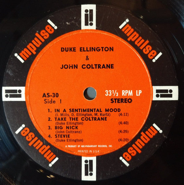 Duke Ellington & John Coltrane : Duke Ellington & John Coltrane (LP, Album, RP)