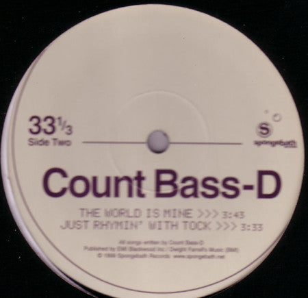 Count Bass-D* : Violatin' (12")