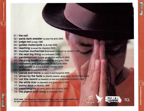 Pigeon John : Featuring Pigeon John (CDr, Album, Comp)