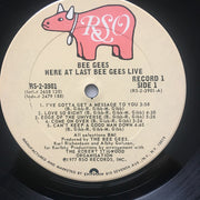 Bee Gees : Here At Last - Live (2xLP, Album, San)