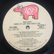 Bee Gees : Here At Last - Live (2xLP, Album, San)