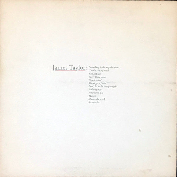 James Taylor (2) : James Taylor's Greatest Hits (LP, Comp, Gat)