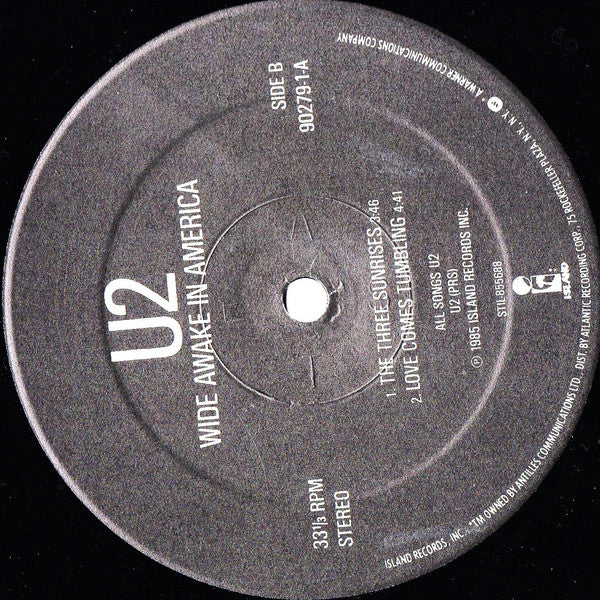 U2 : Wide Awake In America (12", EP, Spe)