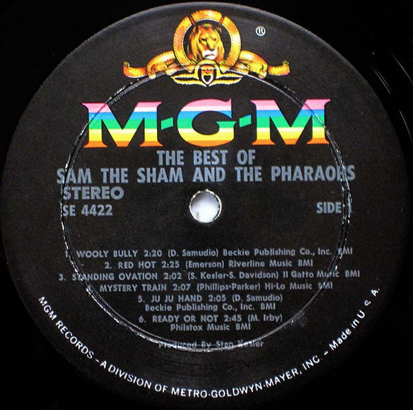Sam The Sham & The Pharaohs : The Best Of Sam The Sham And The Pharaohs (LP, Comp, Wad)