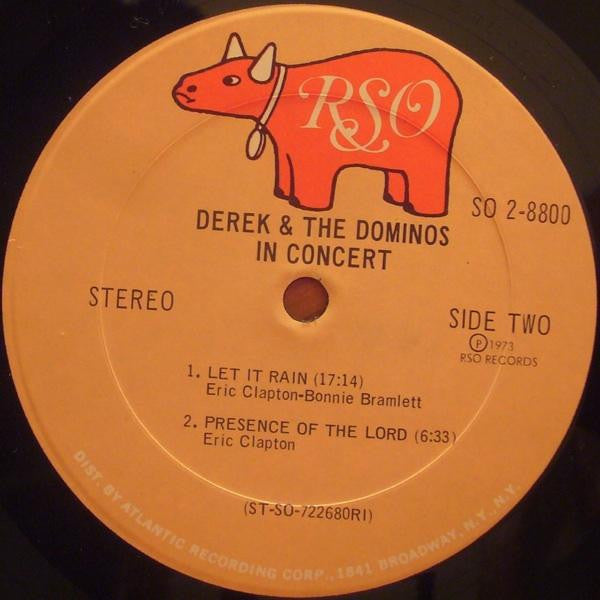 Derek & The Dominos : In Concert (2xLP, Album, RI)