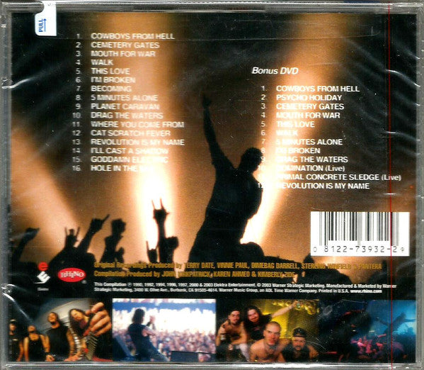 Pantera : The Best Of: Far Beyond The Great Southern Cowboys Vulgar Hits! (CD, Comp + DVD-V, Comp, NTSC + Jew)