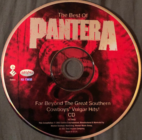 Pantera : The Best Of: Far Beyond The Great Southern Cowboys Vulgar Hits! (CD, Comp + DVD-V, Comp, NTSC + Jew)