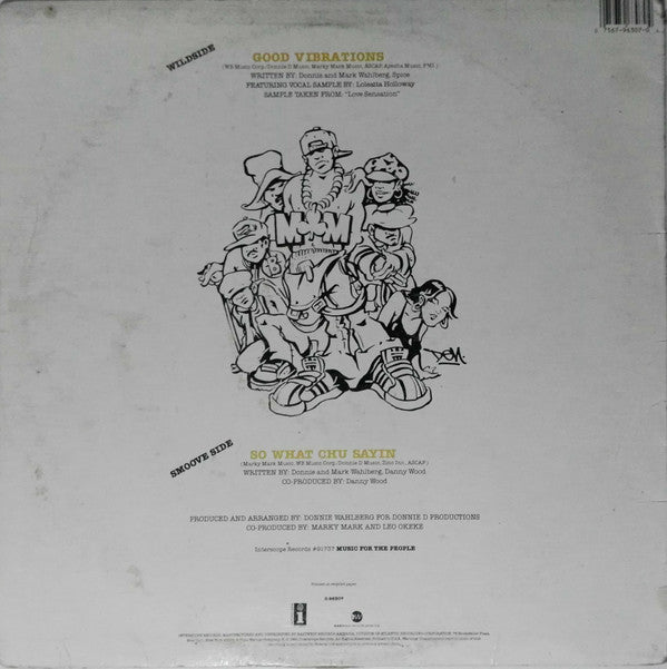 Marky Mark And The Funky Bunch Featuring Loleatta Holloway : Good Vibrations (12", Single, SRC)