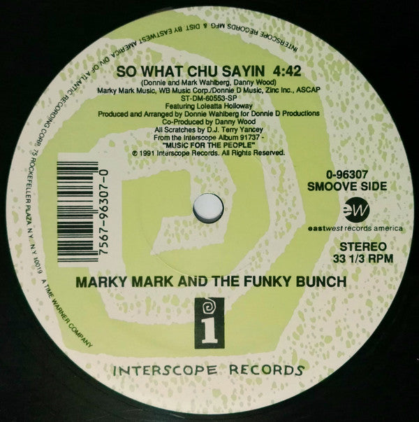 Marky Mark And The Funky Bunch Featuring Loleatta Holloway : Good Vibrations (12", Single, SRC)