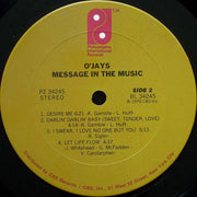 The O'Jays : Message In The Music (LP, Album)