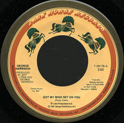 George Harrison : Got My Mind Set On You (7", Single, Spe)