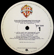 David Sanborn : Voyeur (LP, Album)