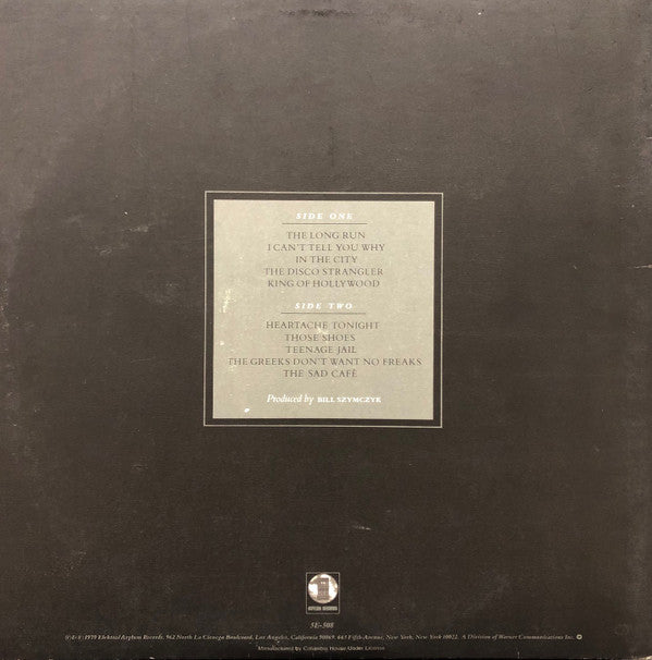 Eagles : The Long Run (LP, Album, Club, San)