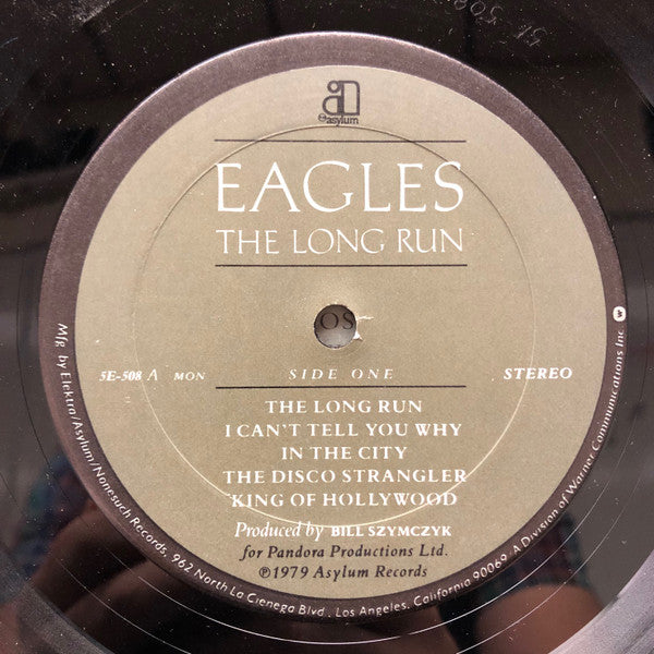 Eagles : The Long Run (LP, Album, Club, San)