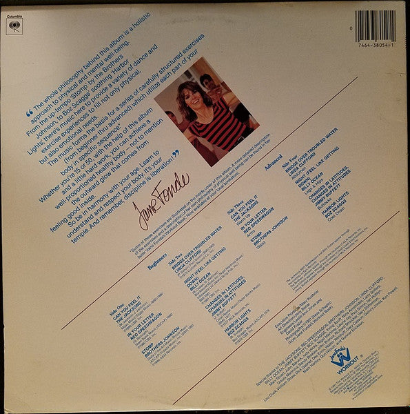 Jane Fonda : Jane Fonda's Workout Record (2xLP, Comp, Ter)