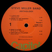 Steve Miller Band : Anthology (2xLP, Comp, Win)
